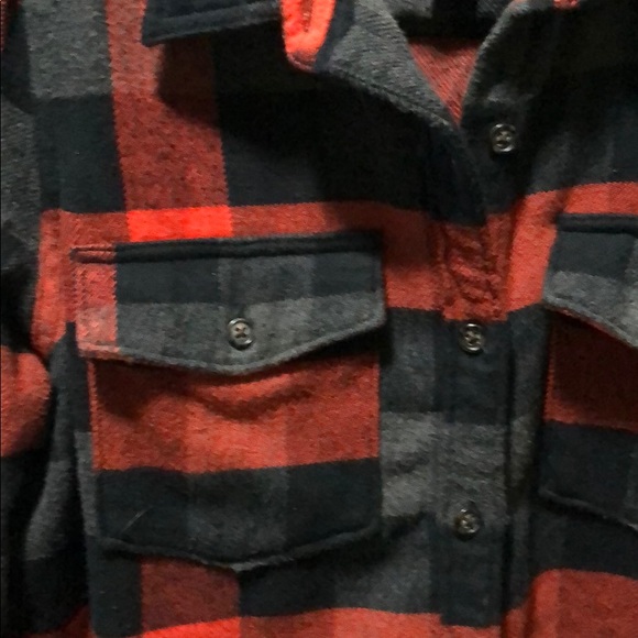 Orange and Black Flannel - Picture 3 of 3